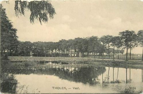 (381-346-035) Tholen Vest, Verzamelen, Ansichtkaarten | Nederland, Zeeland, Voor 1920, Verzenden