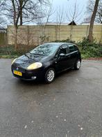 Fiat Punto 1.4 5DR 2007 Zwart, Auto's, Fiat, Voorwielaandrijving, 40 €/maand, 4 cilinders, 400 kg