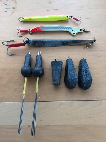 Zware pilkers en lood ,, Noorwegen materiaal!! beschikbaar voor biedingen