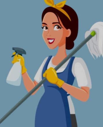 Schoonmaakster beschikbaar voor biedingen