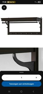 Hemnes, kapstok, zwartbruin, 85cm, Nieuw, Minder dan 100 cm, Hout, Ophalen