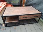 Salontafel, industrieel., Huis en Inrichting, Tafels | Salontafels, Ophalen, 100 tot 150 cm, 50 tot 100 cm, Zo goed als nieuw