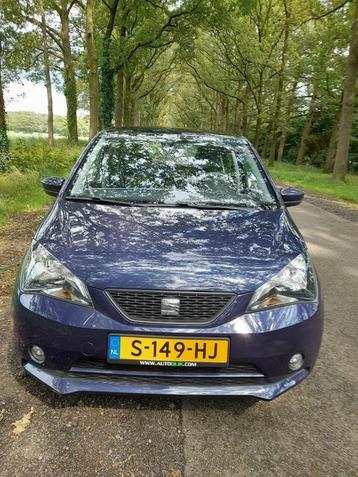  SEAT Mii 1.0 Sport Panorama Airco Crosc Cntrole2016 Blauw  beschikbaar voor biedingen