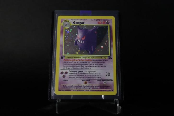 Gengar (2000) – Fossil – Holo (NL), Hobby en Vrije tijd, Verzamelkaartspellen | Pokémon, Zo goed als nieuw, Ophalen
