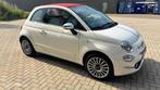 Fiat 500C 1.2 Lounge NAVI+LM-16+PDC+RESERVEWIEL, Auto's, Fiat, Gebruikt, 4 cilinders, Wit, Bedrijf