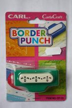 Carl borderpons fleur de lis, Hobby en Vrije tijd, Kaarten | Zelf maken, Verzenden, Nieuw, Overige thema's, Pons of Mal
