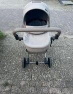Kinderwagen anex lerenbeige uitvoering, Ophalen of Verzenden, Overige merken