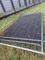 9 Bouwhekken 3,5x2m met doek - €17,50 p/st, Ophalen of Verzenden, Gebruikt