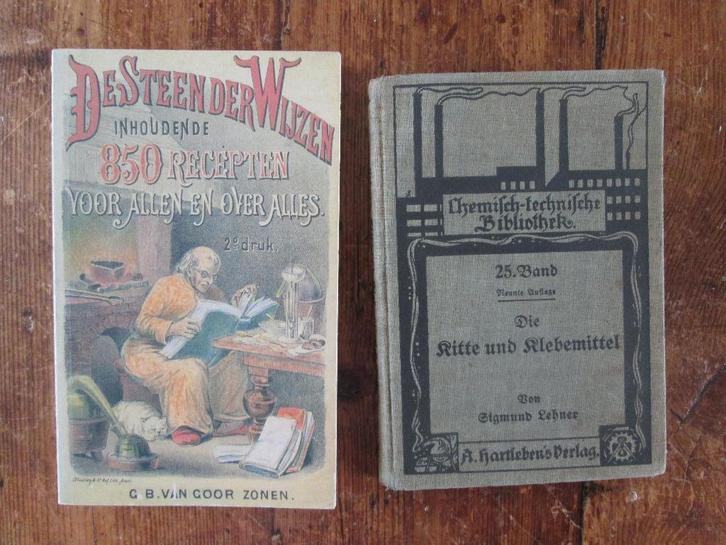 scheikunde chemie alchemie lijmen Steen der wijzen medisch, Antiek en Kunst, Antiek | Boeken en Bijbels, Ophalen of Verzenden