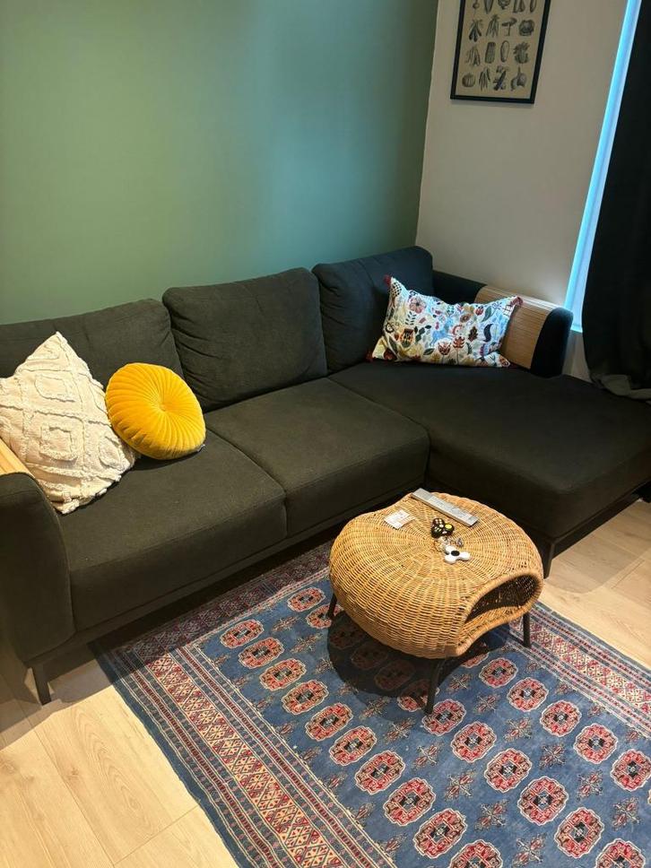 Hoekbank Andelst (Rechts, Woonexpress), Huis en Inrichting, Banken | Bankstellen, Zo goed als nieuw, Hoekbank, Driepersoons, 200 tot 250 cm