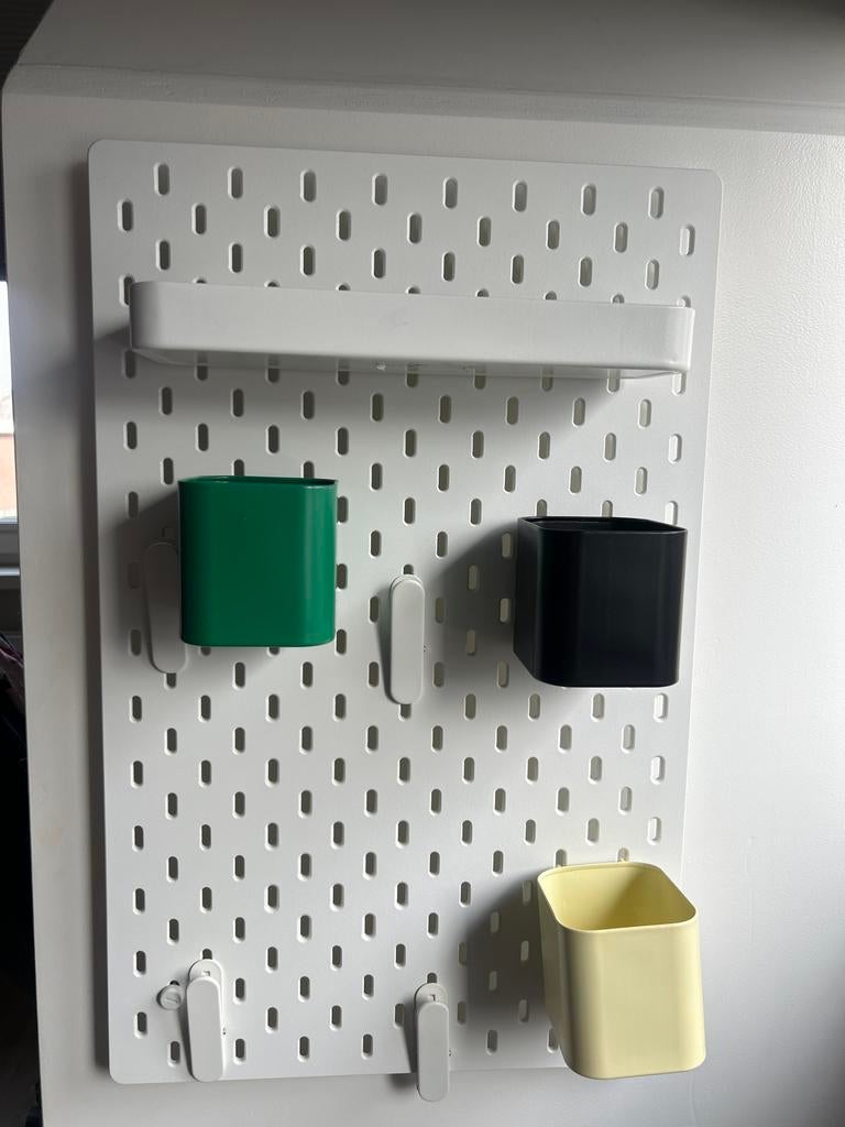 IKEA SKÅDIS ophangbord, Ophalen of Verzenden, Zo goed als nieuw