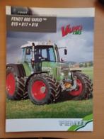 Folder Fendt 800 vario TMS 815, 817 en 818, Ophalen of Verzenden, Gelezen, Tractor en Landbouw