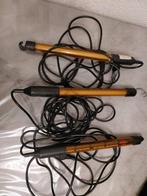 Drie Inspectielampen 6W, Ophalen, Gebruikt, Minder dan 50 watt, Met statief