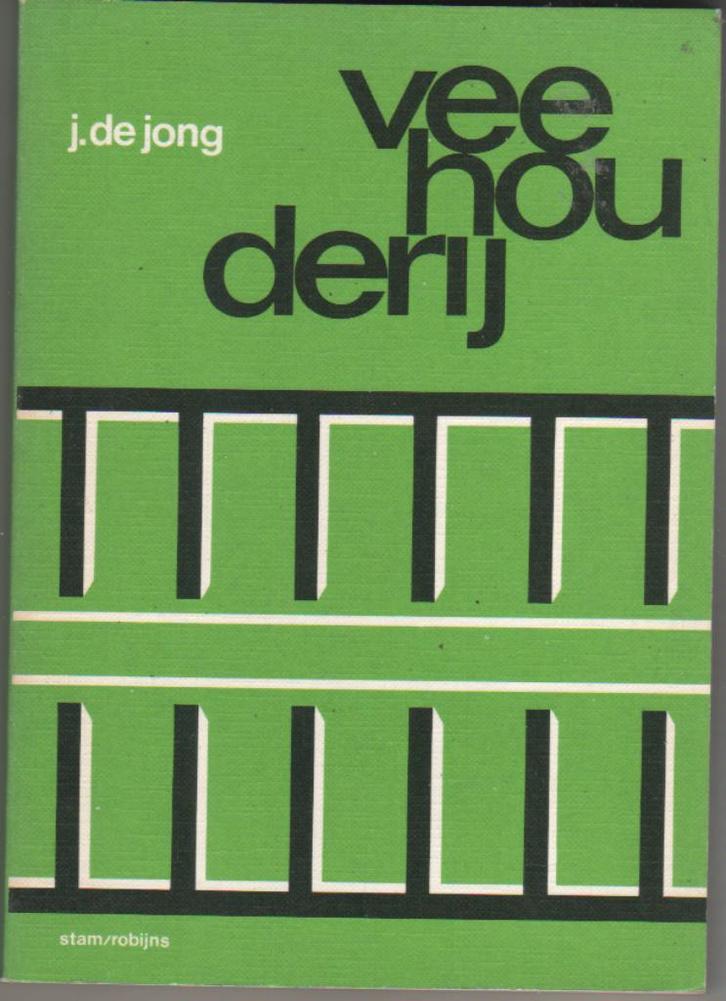 Landbouwboek Veehouderij door J. de Jong, Boeken, Studieboeken en Cursussen, Zo goed als nieuw, Alpha, Ophalen of Verzenden