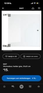Nieuwe IKEA Eket vitrinideurtjes, Huis en Inrichting, Ophalen, Nieuw