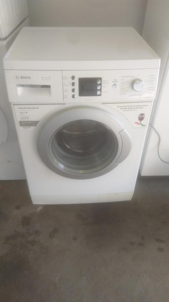 Luxe Bosch serie 4 wasmachine. 7kg-1400t Display. Gar+Bez., Witgoed en Apparatuur, Wasmachines, Zo goed als nieuw, 6 tot 8 kg