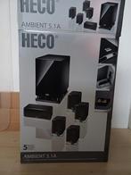 Surround Set 5.1 HECO, Audio, Tv en Foto, Home Cinema-sets, 70 watt of meer, Zo goed als nieuw, 5.1-systeem, Overige spelers