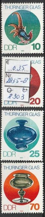 DDR Thüringer Glas Michel 2835-8 Nr.R303p, Verzenden, DDR, Postfris