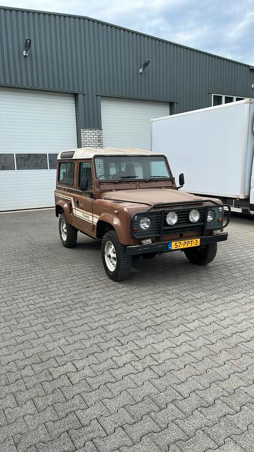 Land Rover Defender 90 V8, Auto's, Land Rover, Particulier, 4x4, Trekhaak, Benzine, Euro 2, SUV of Terreinwagen, Handgeschakeld