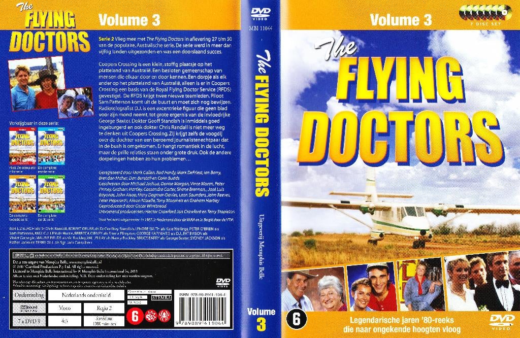 The Flying Doctors (1986-1992) (S02), Alle leeftijden, Ophalen of Verzenden, Zo goed als nieuw, Drama