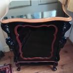 Zeldzaam horrix mahonie hout zwart gepolitoerd kastje, Ophalen