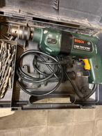 Bosch Klopboormachine met Boortjes, Doe-het-zelf en Verbouw, Gereedschap | Boormachines, Boormachine, Ophalen of Verzenden, Klopboormechanisme