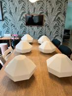 Gispen Giso Lampen Set - 6 Stuks, Ophalen, Gebruikt, Glas