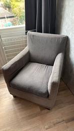Fauteuil grijs, Huis en Inrichting, Fauteuils, Ophalen, Gebruikt, 75 tot 100 cm, 50 tot 75 cm