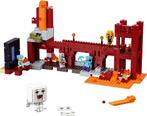 Lego minecraft 21122 the Netherfortress, Kinderen en Baby's, Speelgoed | Duplo en Lego, Ophalen of Verzenden, Lego, Zo goed als nieuw