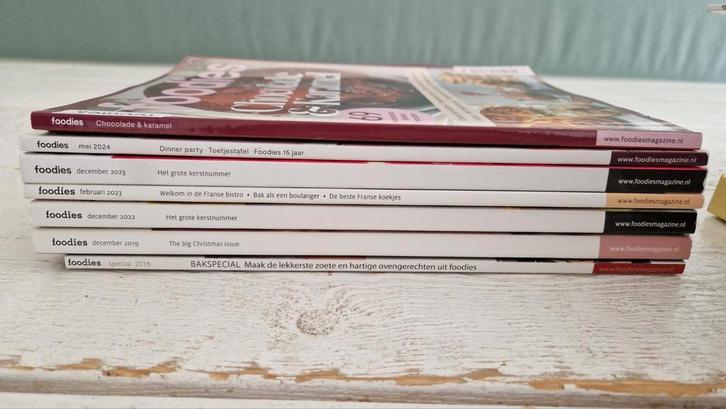 Tijdschriften Foodies stapeltje, Boeken, Tijdschriften en Kranten, Zo goed als nieuw, Ophalen of Verzenden