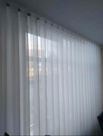 EFFEN VITRAGE WIT OF EQRU + OP MAAT GEMAAKT beschikbaar voor biedingen