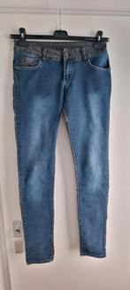 Blauw/Zwarte Spijkerbroek, Superstretch, Silver Creek, Ophalen of Verzenden, Zo goed als nieuw, Blauw, W30 - W32 (confectie 38/40)