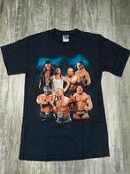 WWE Wrestling T-Shirt - Vintage - Y2K, Zwart, Ophalen of Verzenden, Maat 46 (S) of kleiner, WWE