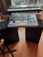 Skytec Speakers, Mengpaneel & Yamaha Keyboard - Complete Set, Ophalen, Gebruikt