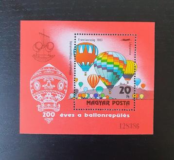 Hongarije 1983 Luchtballonnen Michel blok 162A postfris beschikbaar voor biedingen