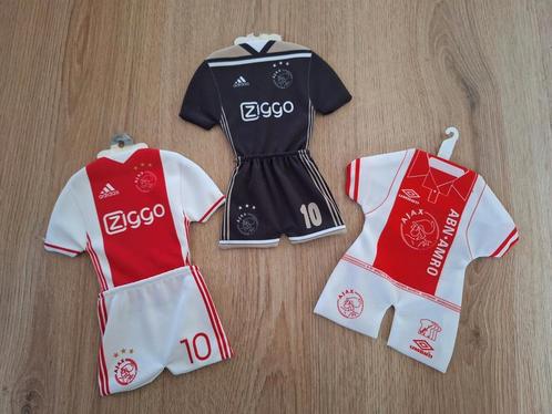 Set 3x AJAX mini tenue, Verzamelen, Sportartikelen en Voetbal, Gebruikt, Ajax, Ophalen of Verzenden