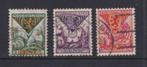 H01 1925 NVPH 166/168 Kinderzegels, Postzegels en Munten, Postzegels | Nederland, Ophalen of Verzenden, Gestempeld