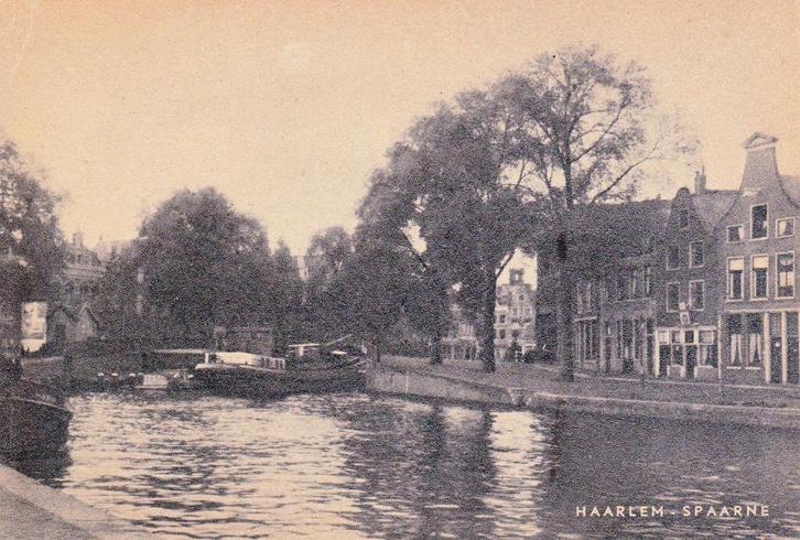 00218 Haarlem - Spaarne, Verzamelen, Ansichtkaarten | Nederland, Ongelopen, Noord-Holland, 1940 tot 1960, Verzenden
