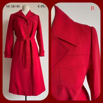 J1. Vintage jas mt 38/40 beschikbaar voor biedingen