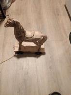Houten trekpaard speelgoed, Antiek en Kunst, Ophalen of Verzenden