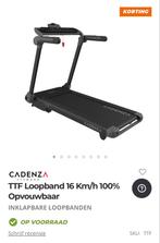 Cadenza Fitness TTF Loopband 16km/h, Nieuw, Ophalen of Verzenden, Metaal, Loopband
