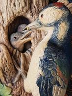 Bonte specht mooie grote vintage Bossons uit Engeland 1968., Antiek en Kunst, Ophalen of Verzenden