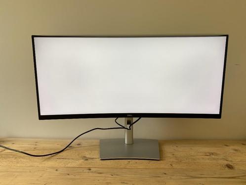 Dell P3421W 34" Ultrawide Curved Monitor, Computers en Software, Monitoren, Zo goed als nieuw, 60 Hz of minder, DisplayPort, HDMI