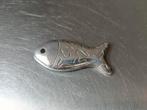 Zilveren Vis Hanger Bedel, Overige merken, Gebruikt, Ophalen of Verzenden, 1 bedel