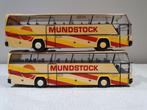 Rietze Neoplan Cityliner Mundstock 2st bussen 1:87, Ophalen of Verzenden, Gebruikt, Bus of Vrachtwagen, Rietze