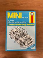 Haynes Mini Werkplaats Handboek '69-'91, Boeken, Ophalen of Verzenden, Gelezen, Overige merken