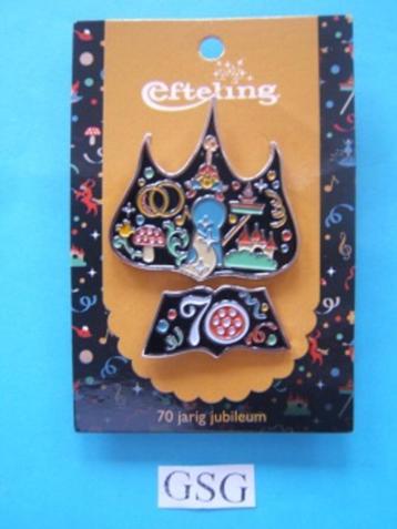  	70 jaar Efteling nr. EPP443-01 t/m EPP444-01 beschikbaar voor biedingen