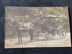 Fotokaart Koets (Hensbroek), Verzenden, Voor 1920, Ongelopen, Noord-Holland