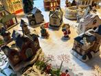 Dickensville Noma en andere onderdelen kerstdorp., Ophalen, Gebruikt