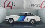 MCG 1:18 Ford Escort MK II RS 2000 X-Pack schuine streep wit, Hobby en Vrije tijd, Modelauto's | 1:18, Ophalen of Verzenden, Nieuw